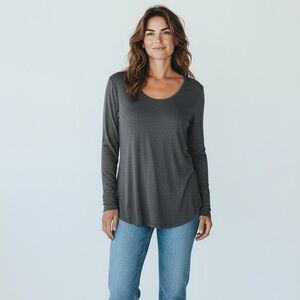 Kit and Ace Atal M boyfriend long sleeve top